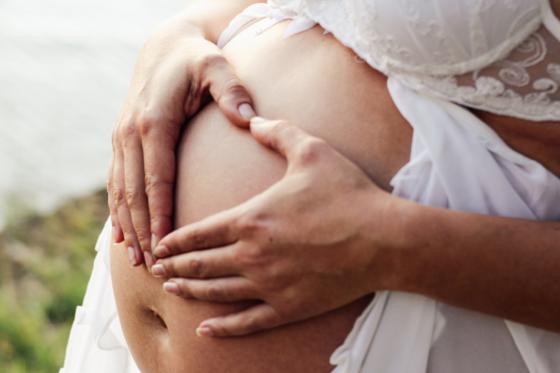 Gebärmutterheilung - Mutterbauch